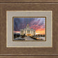 Saratoga Springs Utah Colorful Sunrise