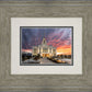 Saratoga Springs Utah Colorful Sunrise