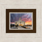 Saratoga Springs Utah Colorful Sunrise