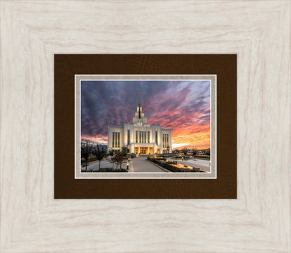 Saratoga Springs Utah Colorful Sunrise