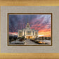 Saratoga Springs Utah Colorful Sunrise