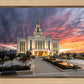 Saratoga Springs Utah Colorful Sunrise