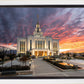 Saratoga Springs Utah Colorful Sunrise