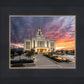 Saratoga Springs Utah Colorful Sunrise