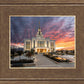 Saratoga Springs Utah Colorful Sunrise
