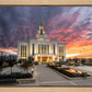 Saratoga Springs Utah Colorful Sunrise
