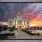 Saratoga Springs Utah Colorful Sunrise