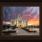 Saratoga Springs Utah Colorful Sunrise