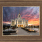 Saratoga Springs Utah Colorful Sunrise