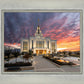 Saratoga Springs Utah Colorful Sunrise