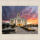 Saratoga Springs Utah Colorful Sunrise