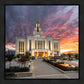 Saratoga Springs Utah Colorful Sunrise