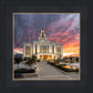 Saratoga Springs Utah Colorful Sunrise