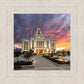 Saratoga Springs Utah Colorful Sunrise