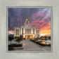Saratoga Springs Utah Colorful Sunrise