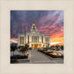 Saratoga Springs Utah Colorful Sunrise