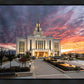 Saratoga Springs Utah Colorful Sunrise