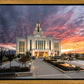 Saratoga Springs Utah Colorful Sunrise
