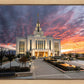 Saratoga Springs Utah Colorful Sunrise