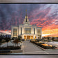 Saratoga Springs Utah Colorful Sunrise