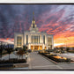 Saratoga Springs Utah Colorful Sunrise