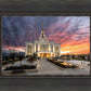 Saratoga Springs Utah Colorful Sunrise