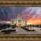 Saratoga Springs Utah Colorful Sunrise