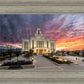 Saratoga Springs Utah Colorful Sunrise