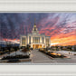 Saratoga Springs Utah Colorful Sunrise