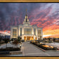 Saratoga Springs Utah Colorful Sunrise