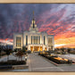 Saratoga Springs Utah Colorful Sunrise