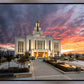 Saratoga Springs Utah Colorful Sunrise