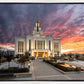 Saratoga Springs Utah Colorful Sunrise