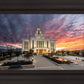Saratoga Springs Utah Colorful Sunrise