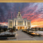 Saratoga Springs Utah Colorful Sunrise