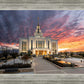 Saratoga Springs Utah Colorful Sunrise