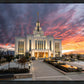 Saratoga Springs Utah Colorful Sunrise