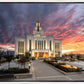 Saratoga Springs Utah Colorful Sunrise