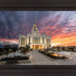 Saratoga Springs Utah Colorful Sunrise