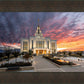 Saratoga Springs Utah Colorful Sunrise