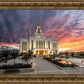 Saratoga Springs Utah Colorful Sunrise