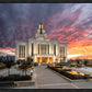Saratoga Springs Utah Colorful Sunrise