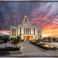 Saratoga Springs Utah Colorful Sunrise