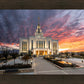 Saratoga Springs Utah Colorful Sunrise