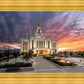 Saratoga Springs Utah Colorful Sunrise