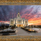 Saratoga Springs Utah Colorful Sunrise