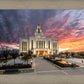 Saratoga Springs Utah Colorful Sunrise