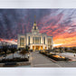 Saratoga Springs Utah Colorful Sunrise