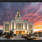 Saratoga Springs Utah Colorful Sunrise