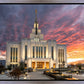 Saratoga Springs Utah Colorful Sunrise